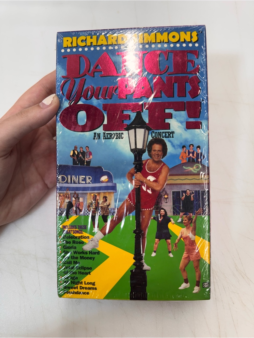 Richard Simmons Dance Your Pants Off VHS Video Tape 1996 An Aerobic Concert NEW